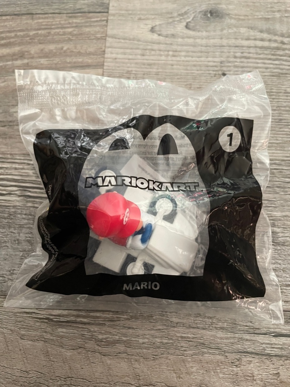 McDonald’s Mario Kart Mario 2022 happy meal toy